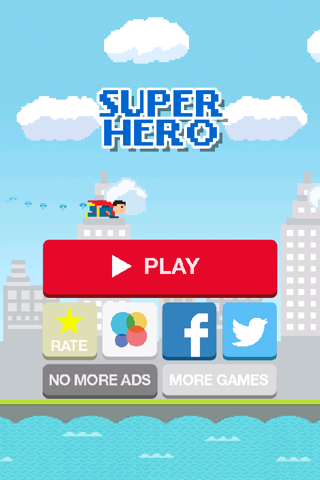 Flappy Hero - Super Bird screenshot 2