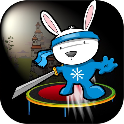 Ninja Bunny Bounce Pop Pro iOS App