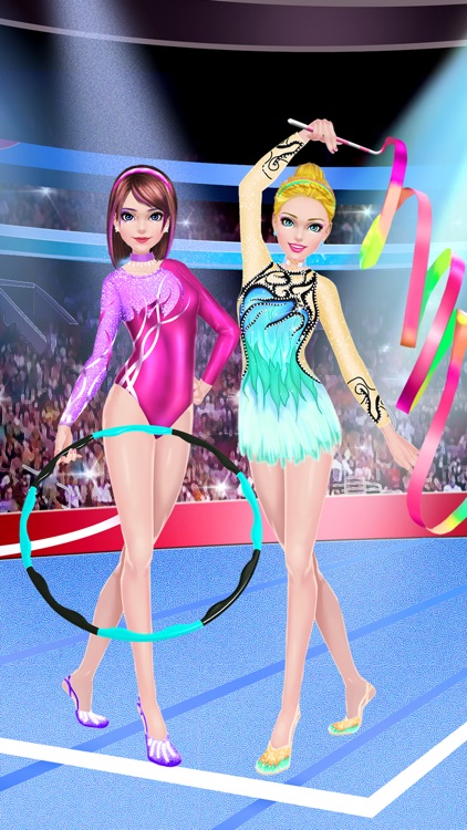 American Gymnastics Girls - All Star Sports Team 2016: Spa, Makeup & Dress Up Beauty Salon Game screenshot-4