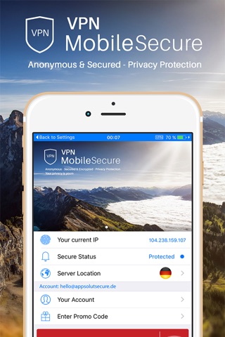 VPN Mobile Secure: Ad Blocking VPN screenshot 3