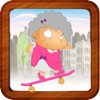 A Funky Grandma Skater - eXtreme Skateboarding Stunts Edition