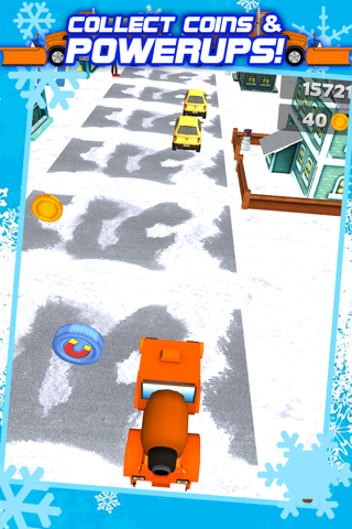 3D Snowplow City Racing and Driving Game with Speed Simulation by Best Games FREE screenshot 4