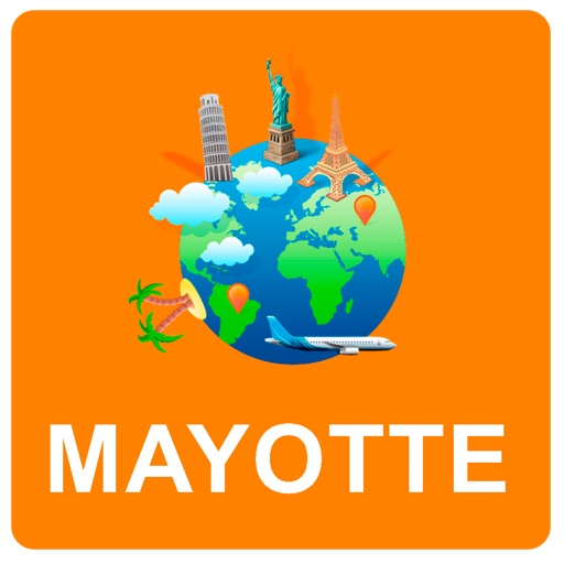 Mayotte Off Vector Map - Vector World