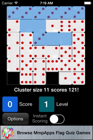 Oh Dominoes!! A domino placing solitaire game screenshot 2