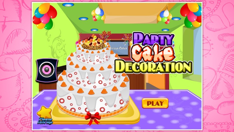 Party Cake Decoration