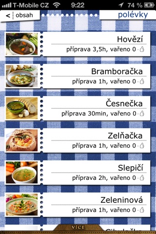 Česká kuchařka screenshot 3