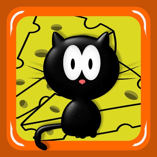 Cheese Chase (cat vs mouse) icon