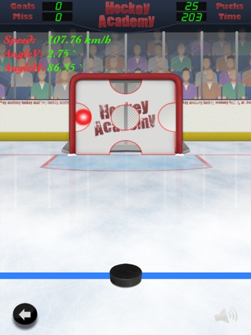Hockey Academy HD Lite - The cool free flick sports game - Free Edition screenshot 2