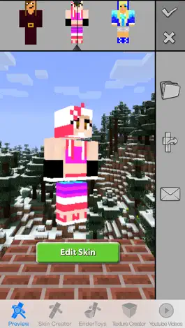 Game screenshot Girls Skins Pro for Minecraft Game Textures Skin apk