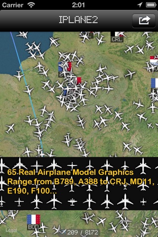 iPlane 2 - Flight Info + Status + Radar Tracker screenshot 2