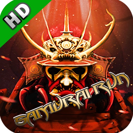 Angry Samurai Run ! HD Version icon