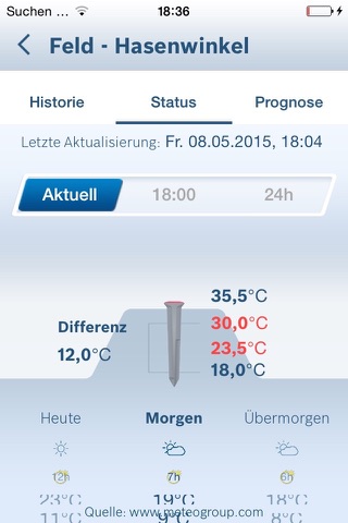 Deepfield Asparagus Monitoring screenshot 2