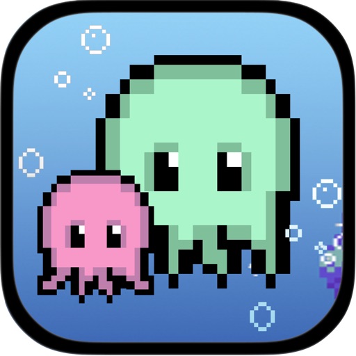 Splashy Squid - The Adventure of a Tiny Squid iOS App