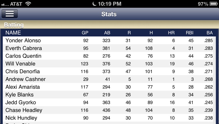 San Diego Baseball Live screenshot-4