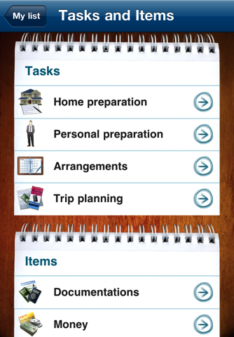 Visual Travel Checklist Lite screenshot 3