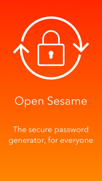 OpenSesame : password generator