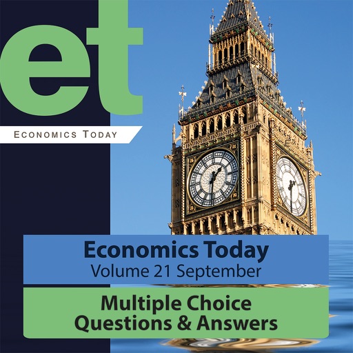 Economics Today Volume 22 September Questions iOS App