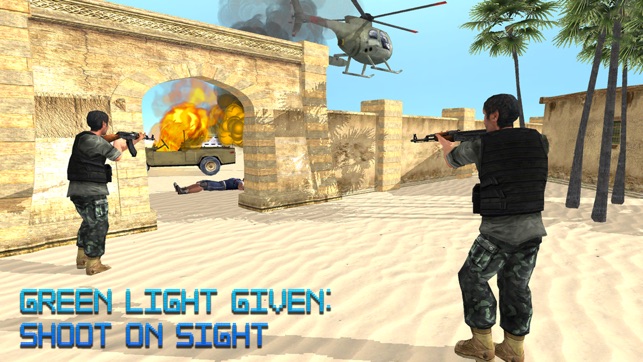 Army Sniper Desert War Hero Free(圖1)-速報App