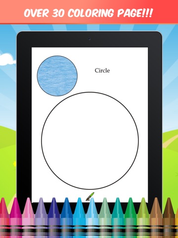 Number and Shape Color Book - Paint By Numbers for Kids screenshot 4