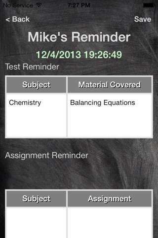 School Notes & Assignment Calendar screenshot 4