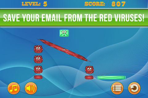Mailbox Mania - Rescue Your Email From The Viruses In The Cloud - Free Puzzle Game screenshot 3