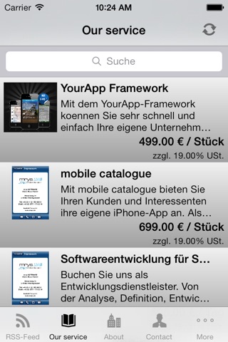 mobile catalogue screenshot 2