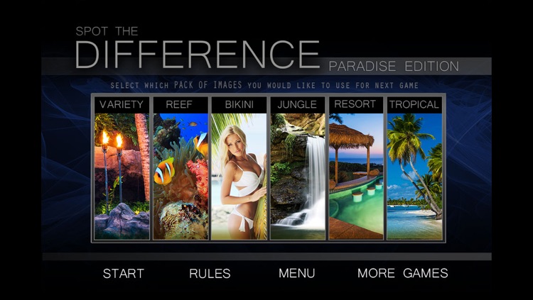 Spot the Difference Image Hunt Puzzle Game - Paradise Edition screenshot-4