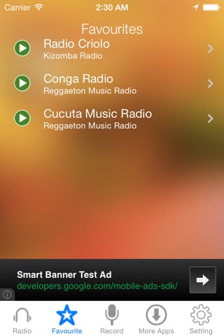 Reggaeton Music Radio Recorder screenshot 3