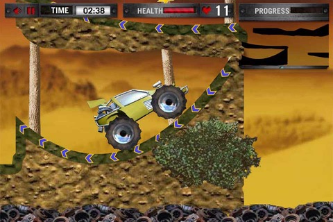 Monster Truck - big foot racing screenshot 2