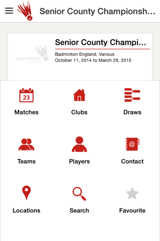 Badminton England Competition App screenshot 4