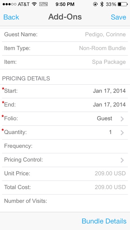 Infor HMS Hotel Packages screenshot-3
