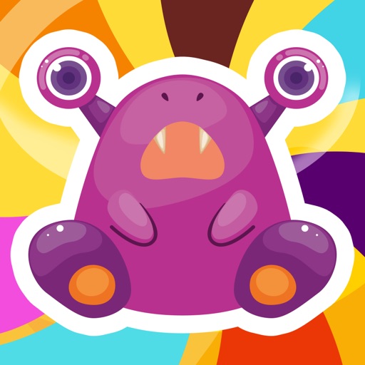 A Cute Monsters Learning Game for Children: Learn and Play for Pre-School icon