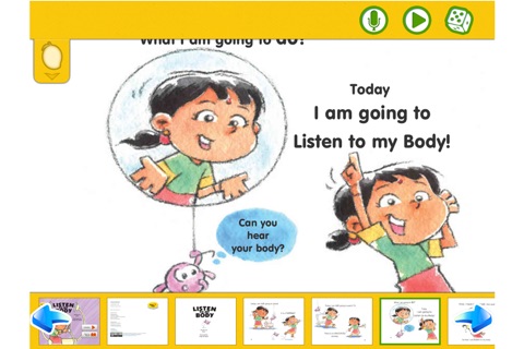 Listen To My Body - Learn Human Anatomy through read along,interactive,Children's Books screenshot 3