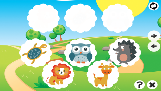 Animated Animal-Puppies Memo Kids & Baby Games For Toddlers!(圖2)-速報App