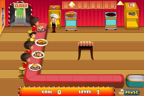 Burgeria Diner Academy: Fast Food Cooking Restaurant Dash screenshot 4