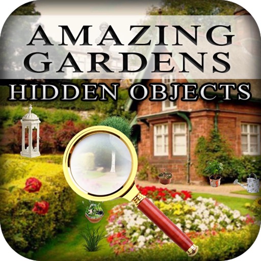 Hidden Objects Amazing garden iOS App