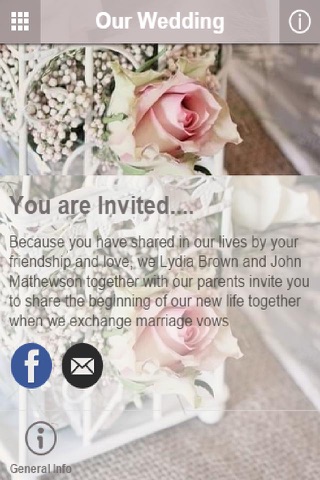 Your Wedding App screenshot 2