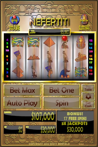 Nefertiti Slots screenshot 2