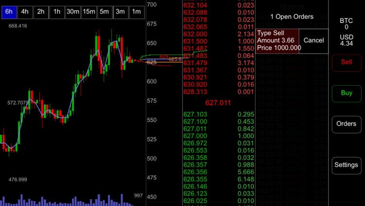 nMoon - Bitcoin Day Trading Client screenshot-3