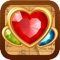 Jewel Hearts is match-3 puzzle game