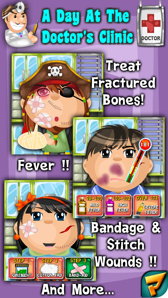 A Day At The Doctors Clinic For Kids screenshot 2