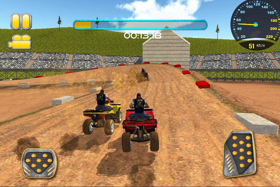 ATV Stunt Bike Race Free screenshot 4