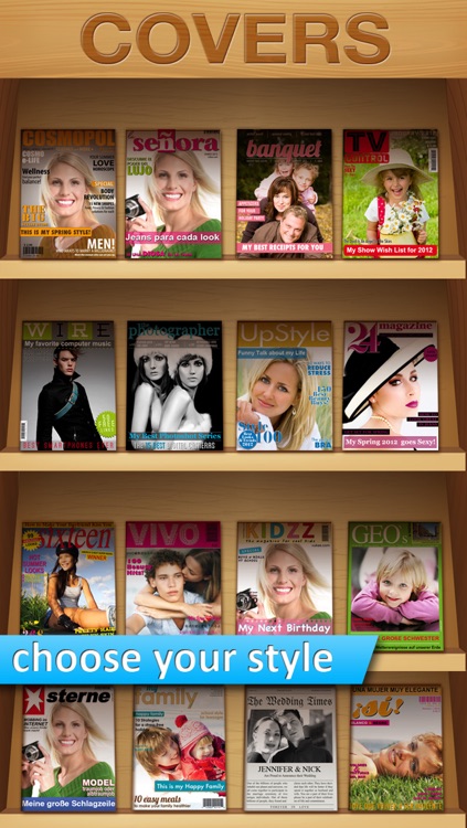 Photo2Cover HD - Create your own magazine cover