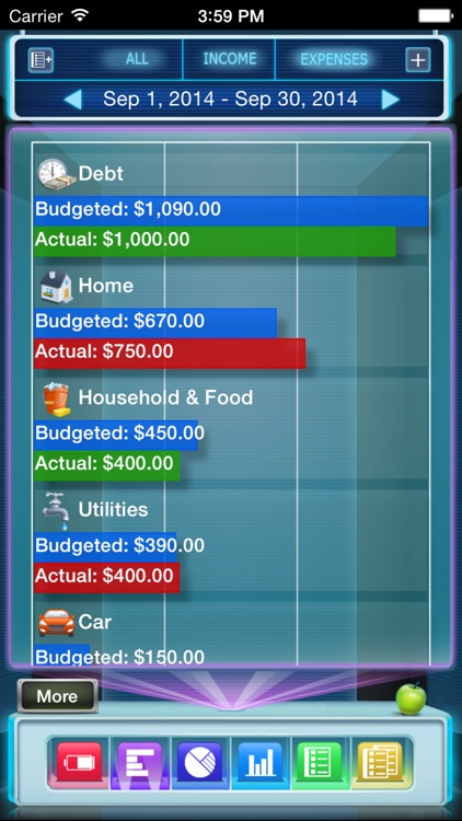 Budgets Lite (with Sync) screenshot-3