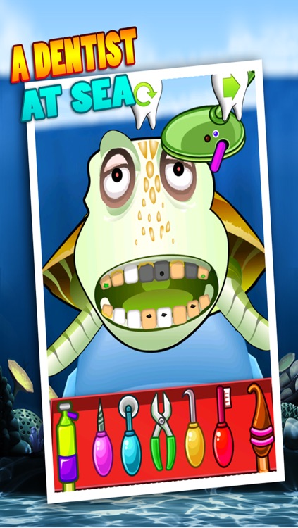 A Dentist at Sea - an underwater dental surgery game for fish and other marine animals screenshot-4