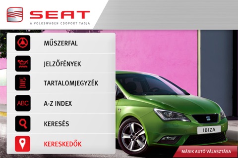 SEAT interaktív digitális kézikönyv screenshot 4