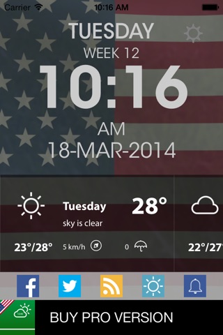 USA 2014 Clock screenshot 4