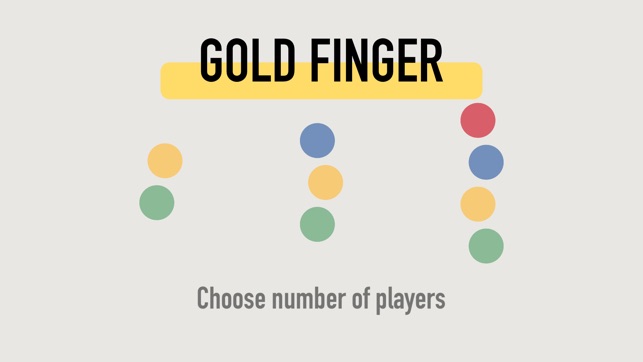 Gold Finger - Reflex Party Game