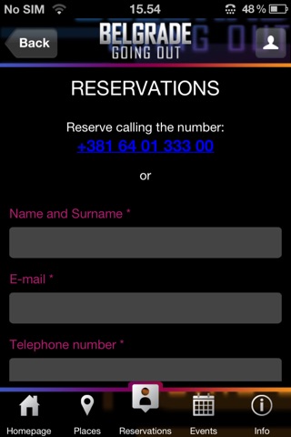 Belgrade Going-out screenshot 3