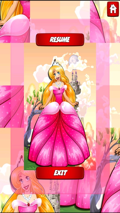 Fairy Tale Princess - Beautiful Picture Sliding Puzzle Paid screenshot-3